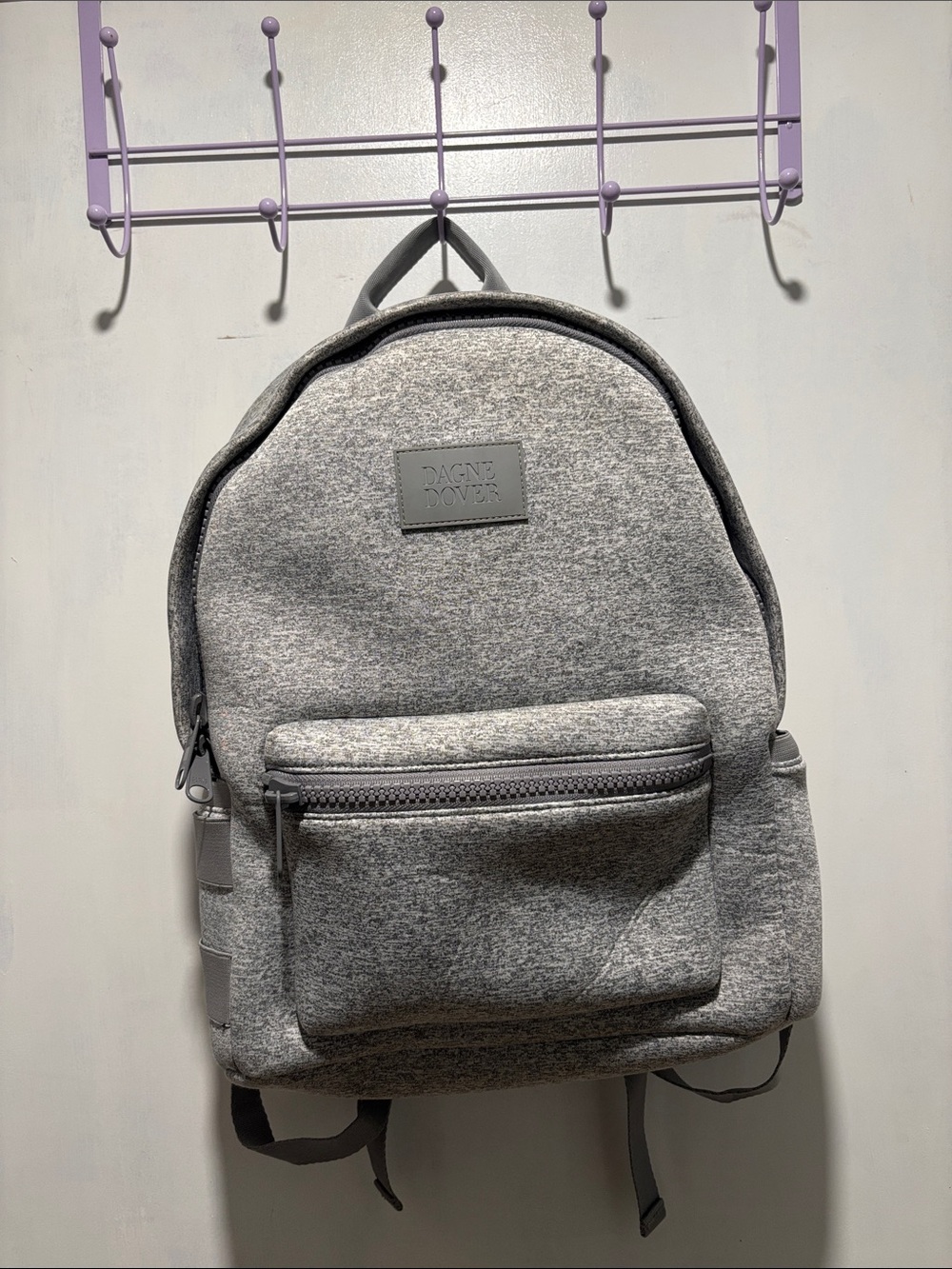 DAGNE DOVER Dakota medium backpack gray